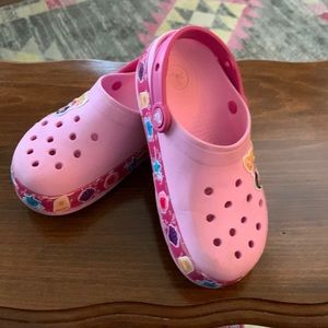 Pink Princess Crocs!!
